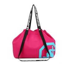 Canvas Travel Duffel Shoulder Sport Drawstring Gym Bag For Women Duffel Bag Gym Women Pink Bags Travel